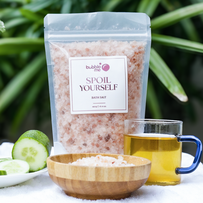 Spoil Yourself Bath Salt with Epsom & Pink Salt - Better Sleep, Muscle Recovery, Stress Relief | 400g