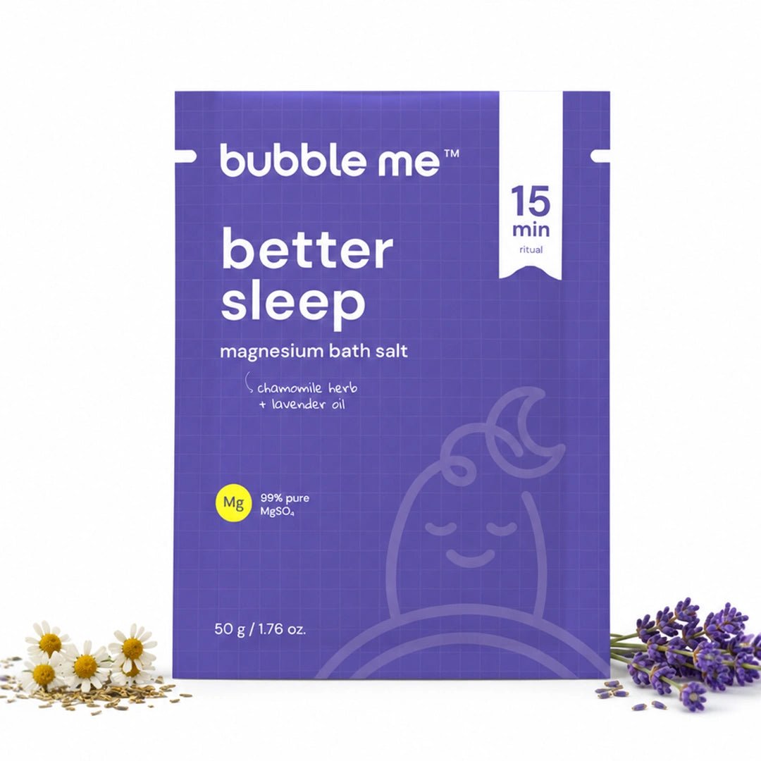 Better Sleep Magnesium Bath Salt 50g | Lavender + Chamomile